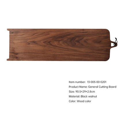 "Elegant Nordic Black Walnut Kitchen Utensils - Imported Quality for Your Culinary Creations!"