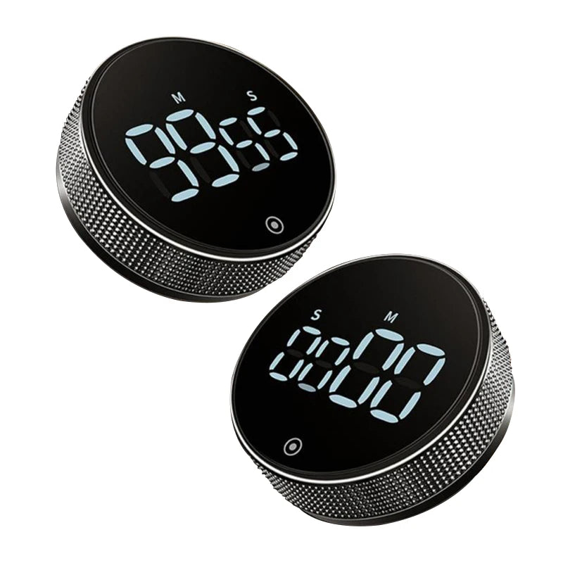 "Smart LED Digital Kitchen Timer - Magnetic Cooking Alarm & Reminder Tool"